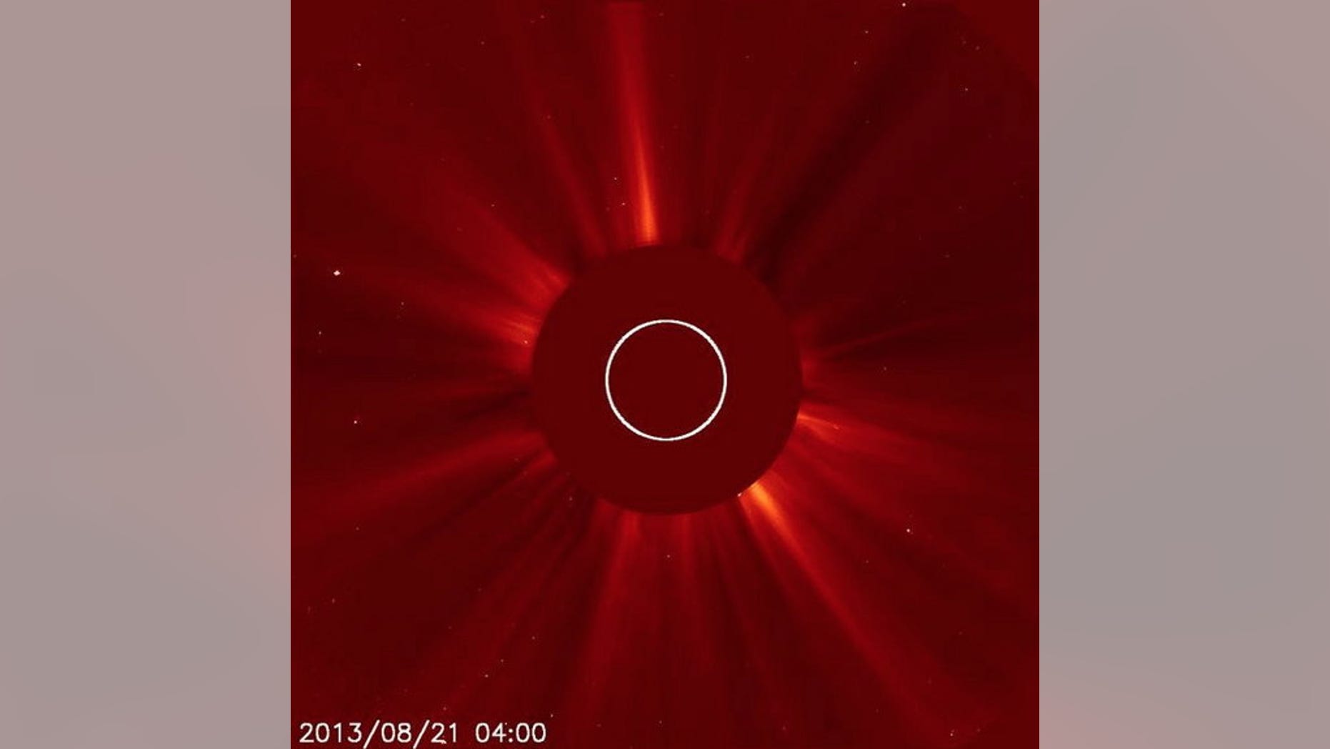 On August 21, 2013 at 1:24 am EDT, the Sun erupted with another Earth-directed coronal mass ejection, or CME, a solar phenomenon that can send billions of tons of particles into space and reach Earth one to three days later.
