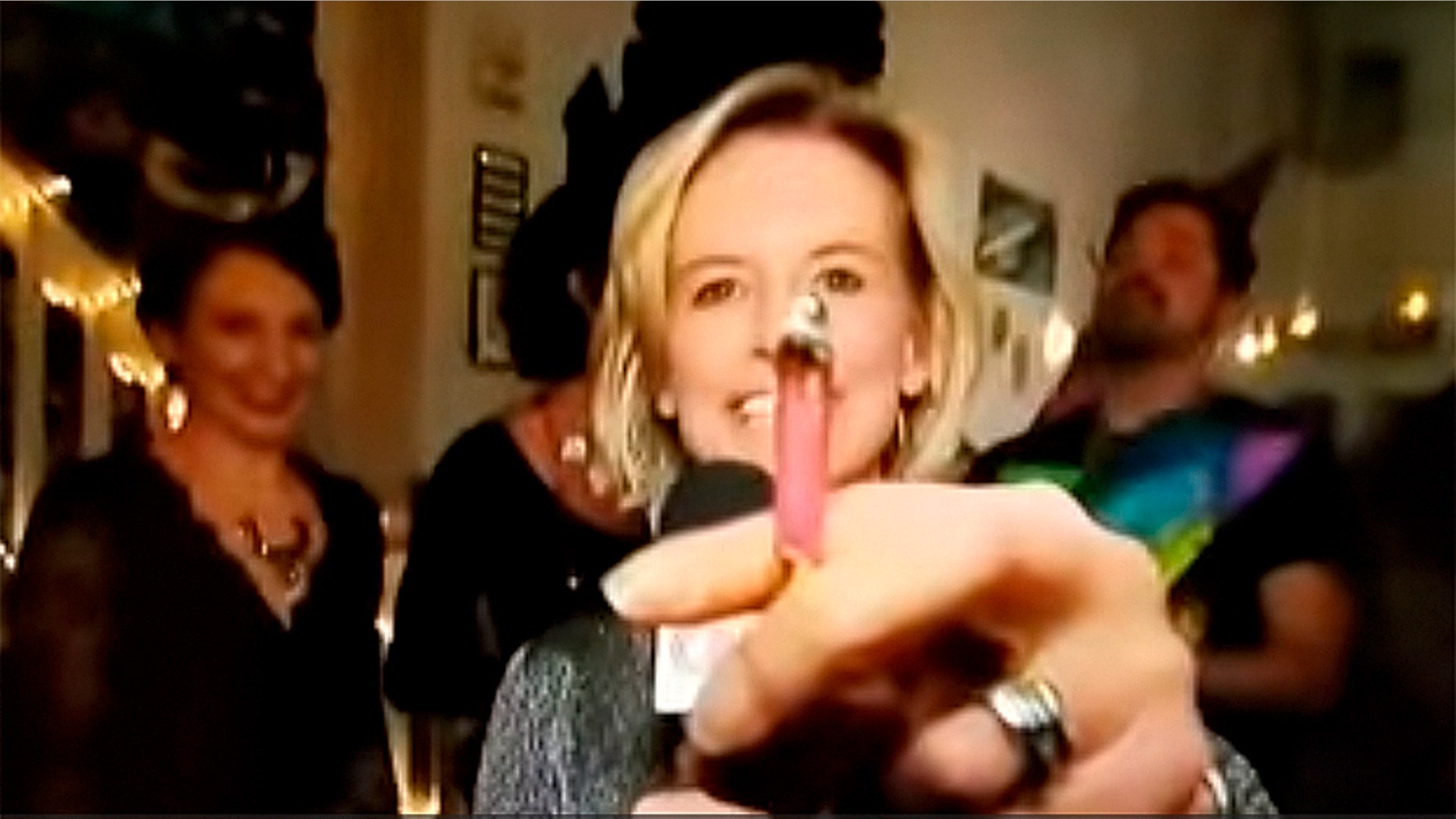 Kaye offered a joint to CNN host Andy Cohen, who was 1,800 miles away