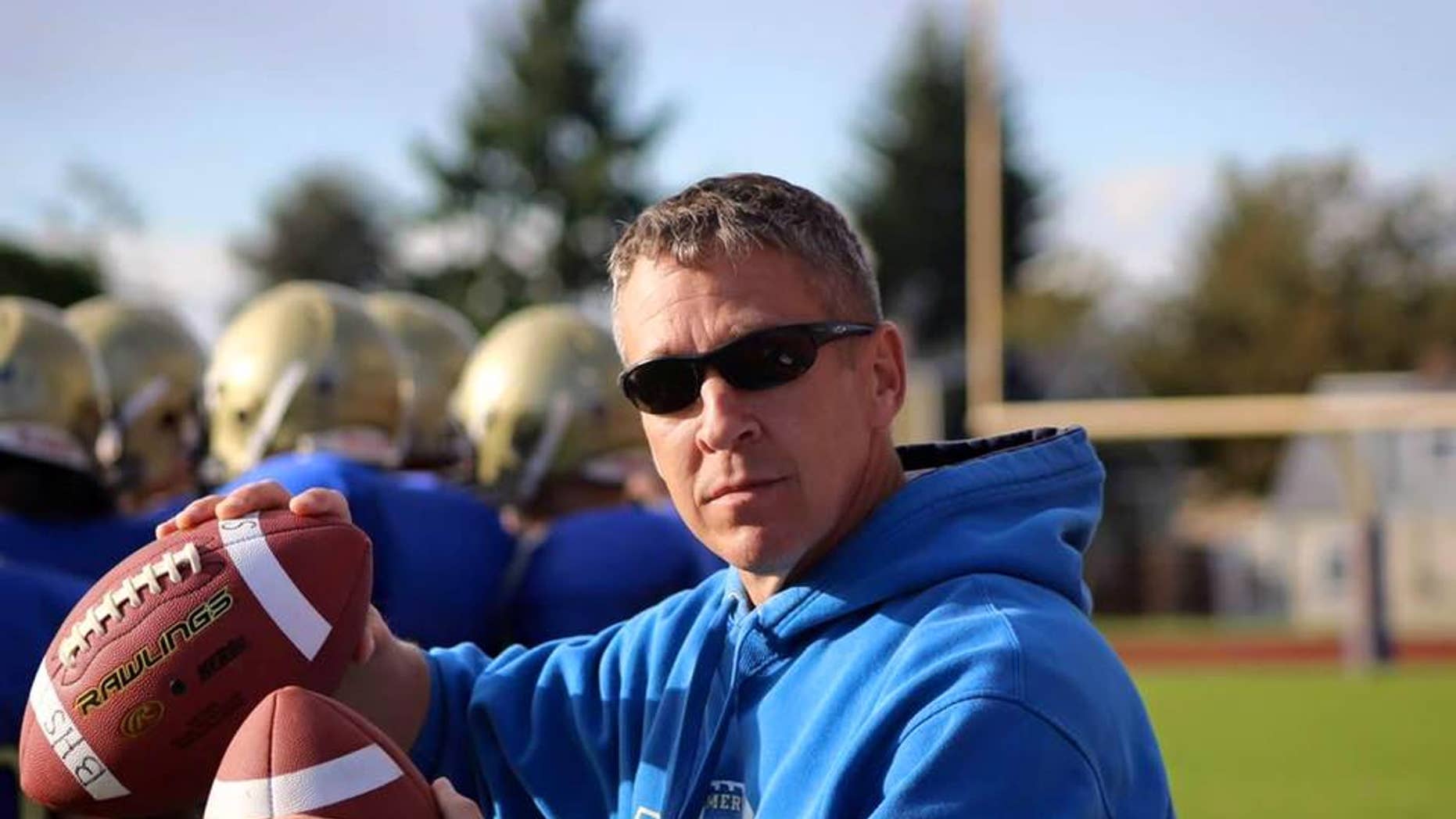 Bremerton High School football coach Joe Kennedy (Courtesy Liberty Institute)