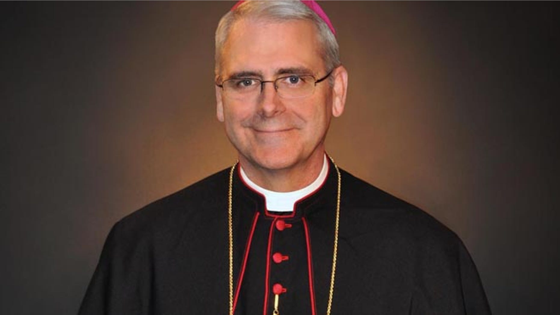 This undated photo shows Archbishop Paul Coakley of the Archdiocese of Oklahoma City, a leading opponent of the planned "black mass" in Oklahoma City.