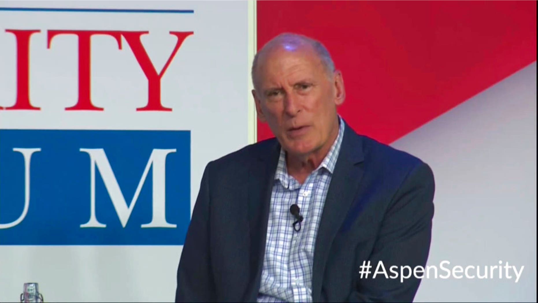 Director Dan Coats at the Aspen Security Forum in Colorado on Thursday. Coats says his Thursday comments there were not intended to be critical of the president’s handling of the summit.