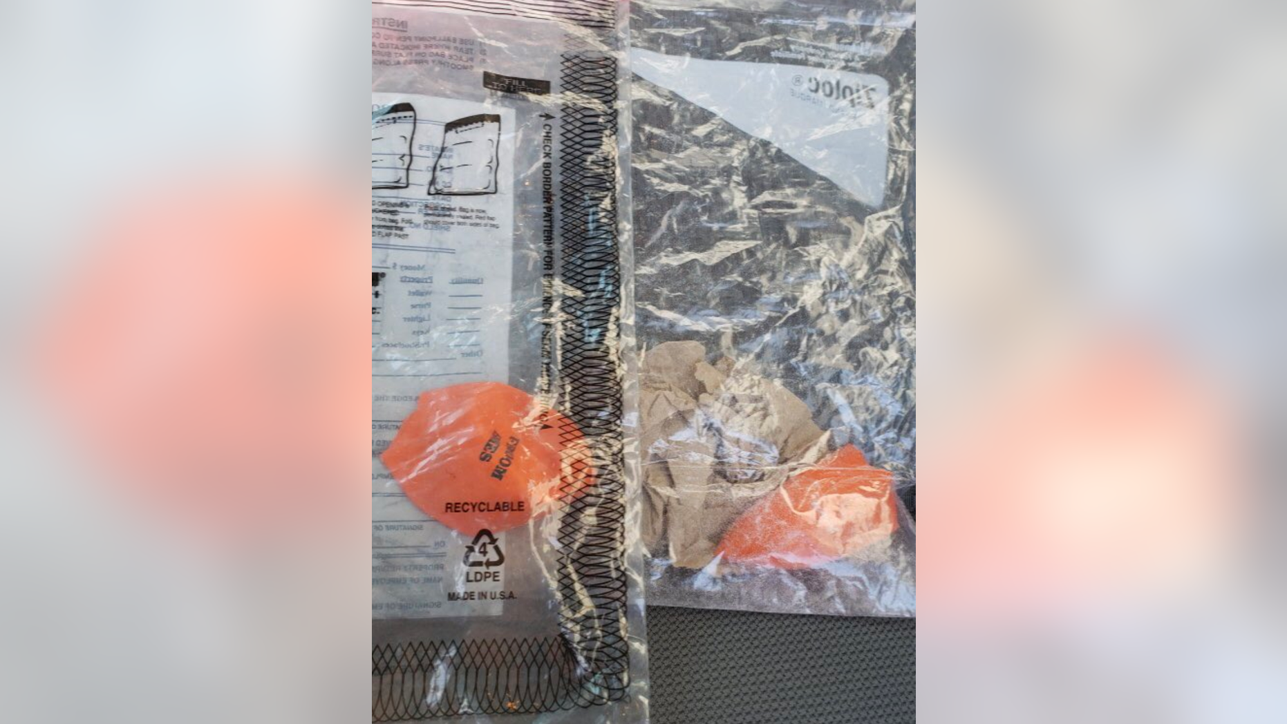 Narcotics officers on Friday determined a white powdery substance found in two balloons at a middle school was cocaine.