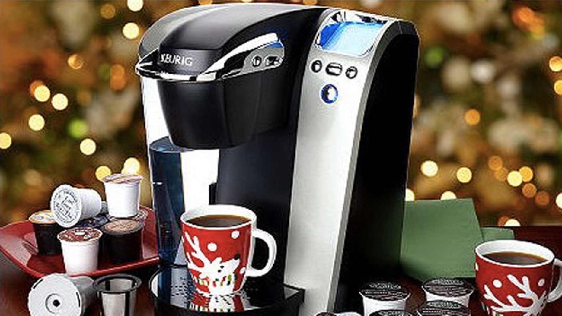 Remember to regularly flush out your coffee maker to keep it humming through the holidays.