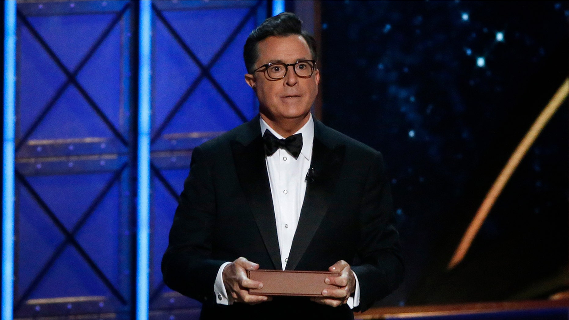 'Late Show' host Stephen Colbert ripped President Trump on Tuesday night.