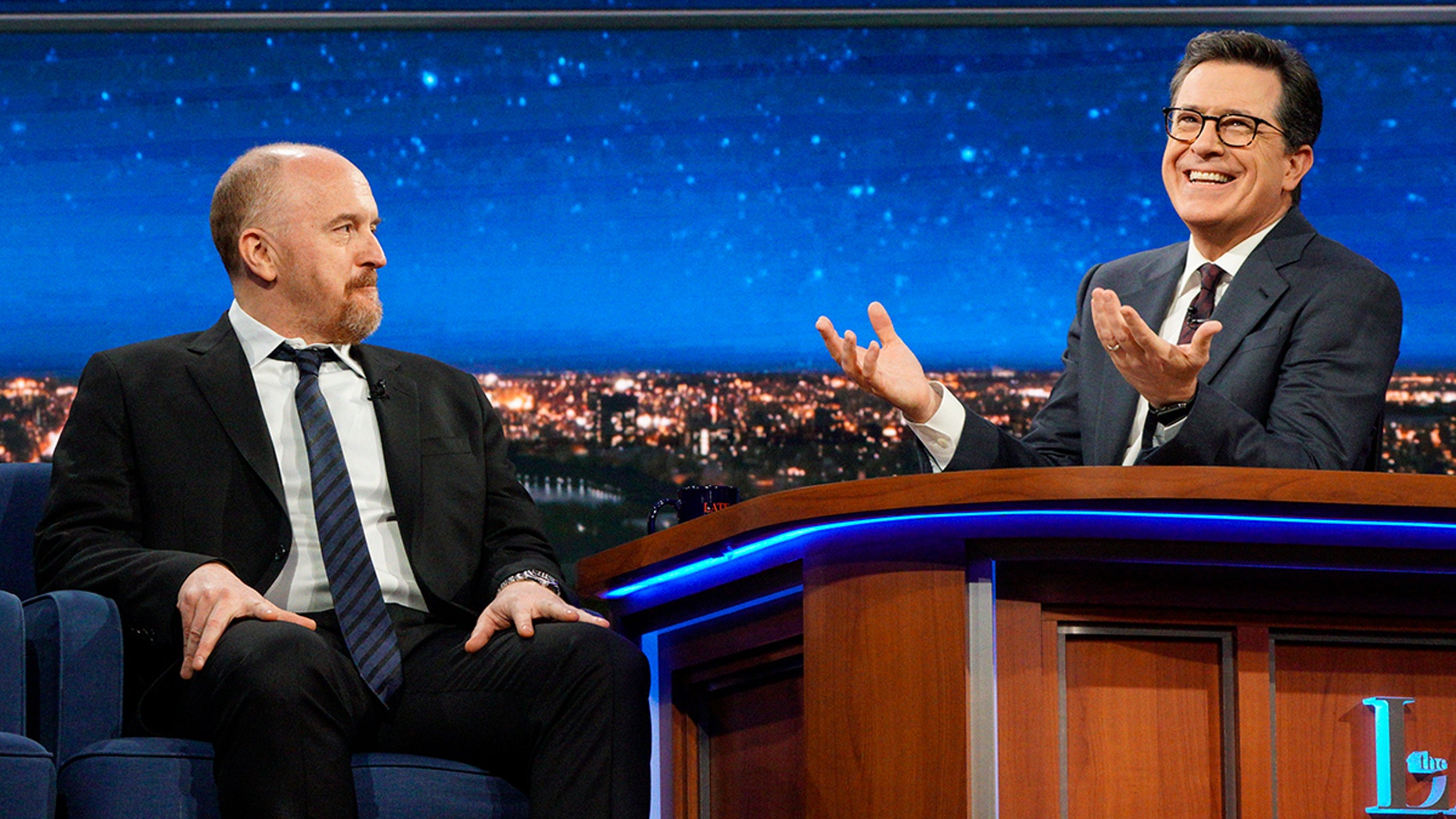 Colbert’s working relationship with C.K. dates back to 1996, when he was the head writer on the short-lived “The Dana Carvey Show.”