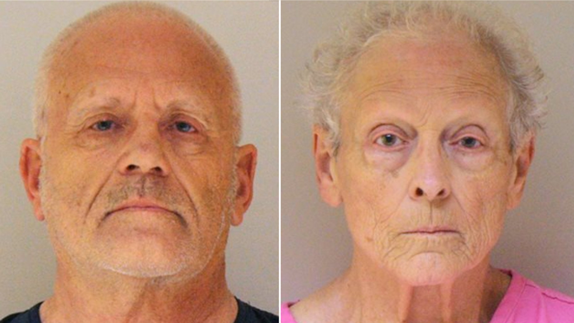UNDATED: This booking photo provided by the Christian County, Mo., Sheriff’s Office shows Gerald Uden, 71, and Alice Louise Uden, 74, of Chadwick, Mo.