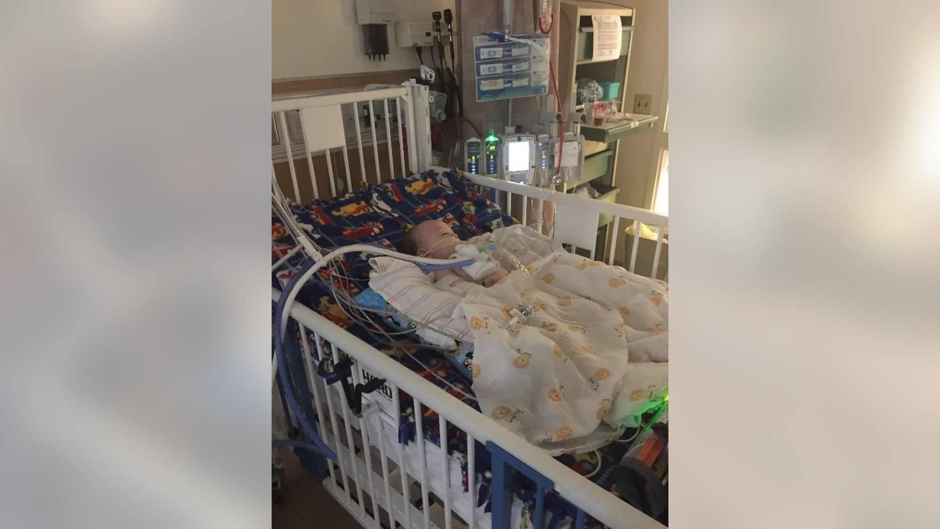 Cole Hansberger's mother first noticed his head drooping while he was crawling.