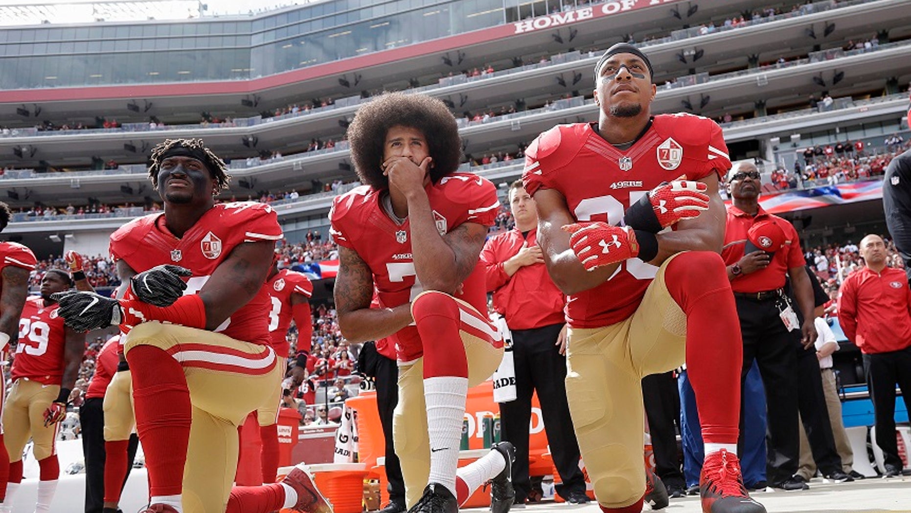 Fans were not only angry with their beloved teams, but also with the league, over the protests during the national anthem.
