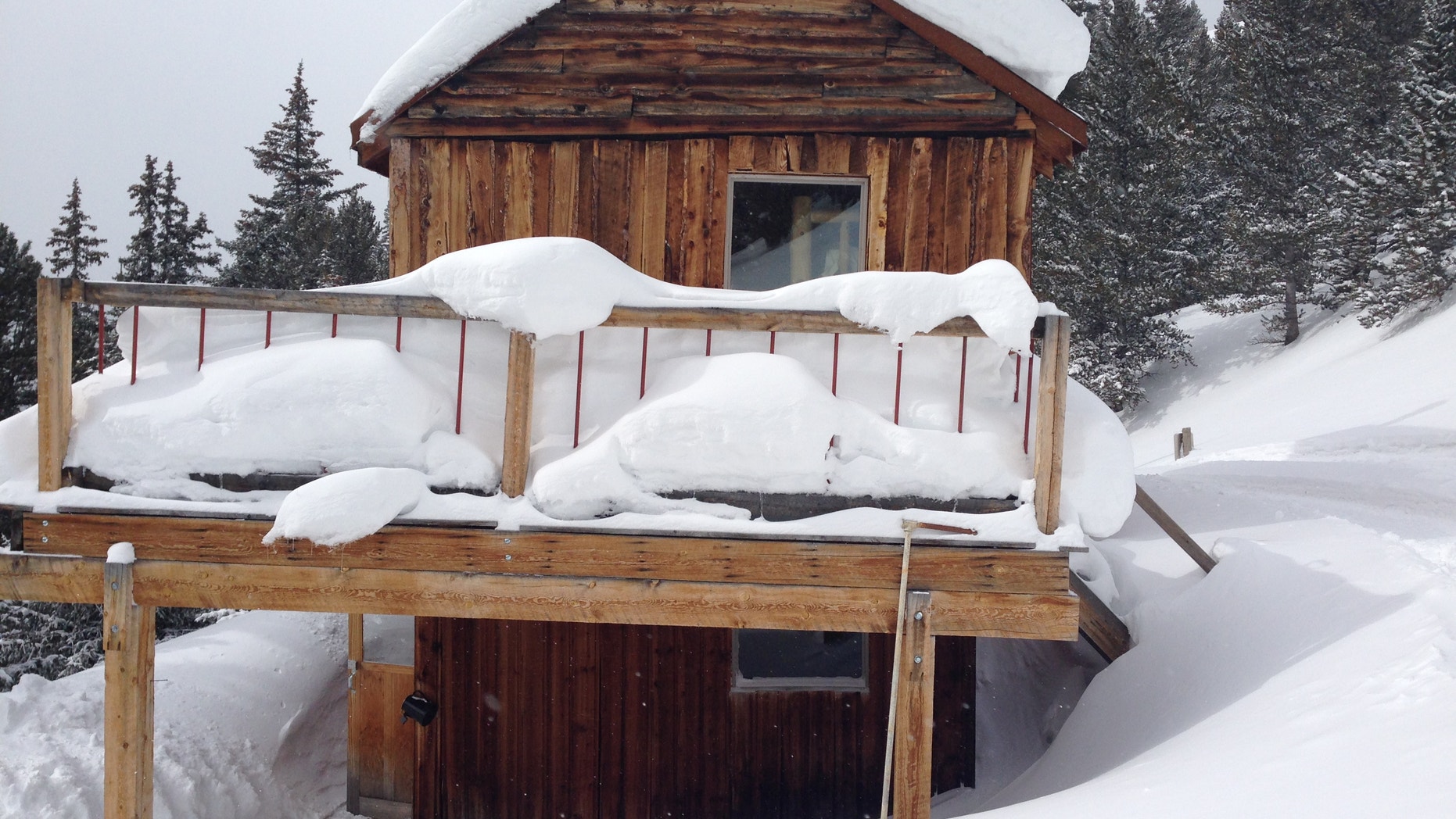 File: Colorado cabin owned by Ceil and Andy Barrie