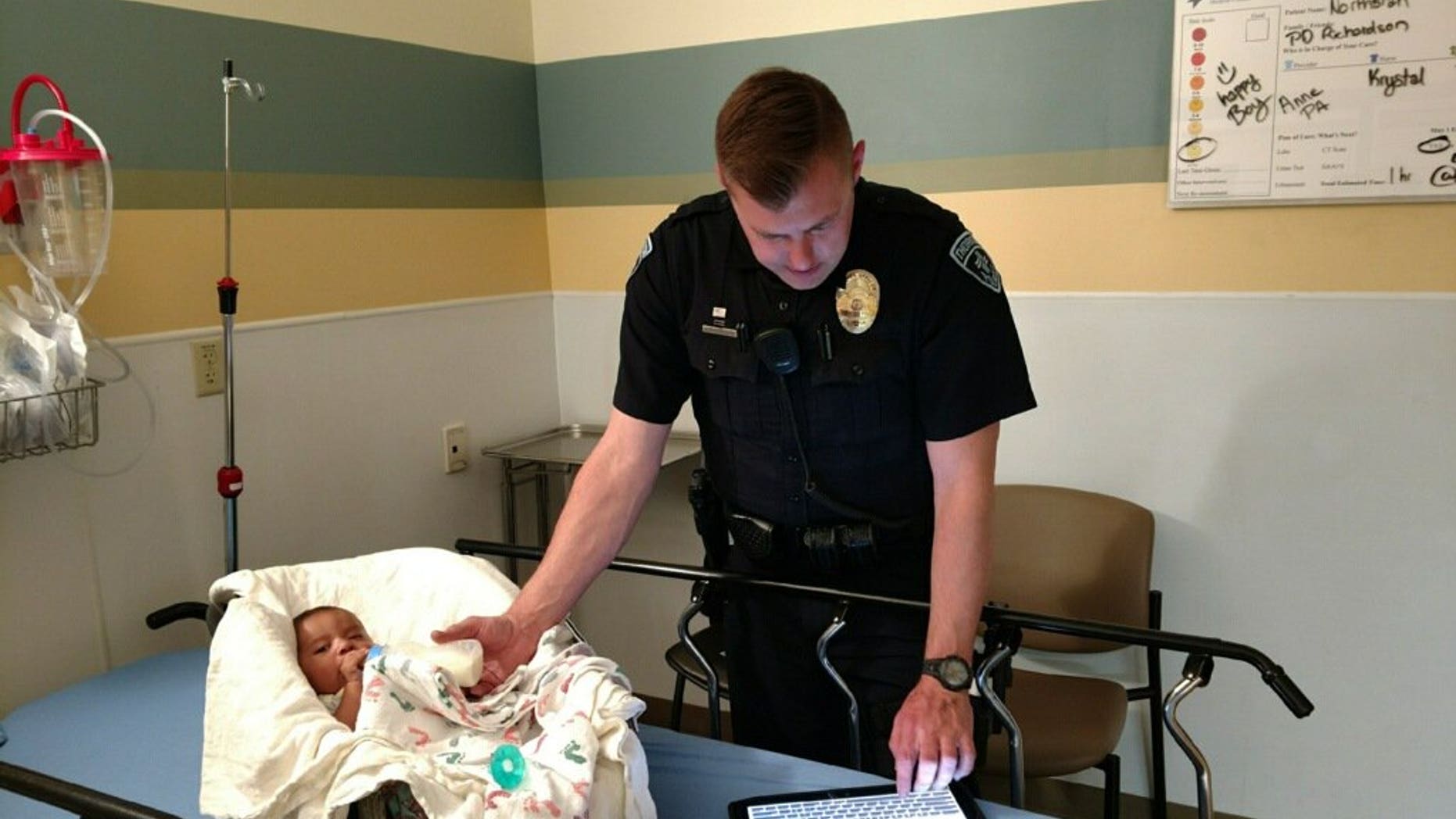 Police tweeted out the photo, commenting: 'Really??'