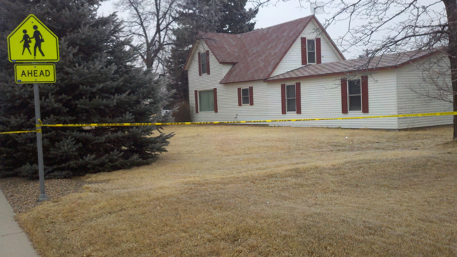 March 2, 2011: The Colorado home of Charles and Marilyn Long, who were allegedly killed by their 12-year-old son.