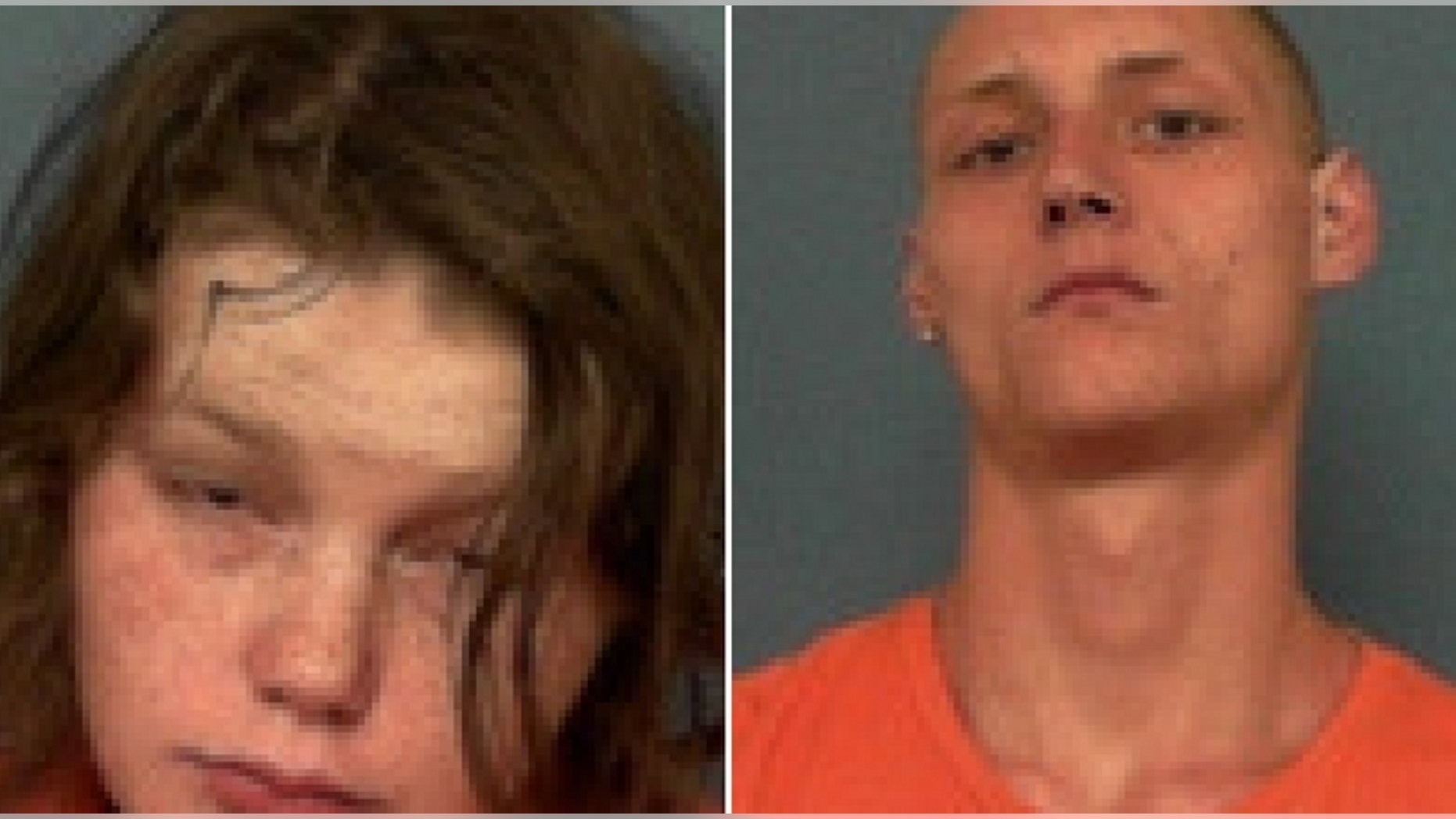 Erica Shryock (left) and Charles Elliott (right) were charged with endangering the welfare of a minor. (Columbia County Sheriff's Office)