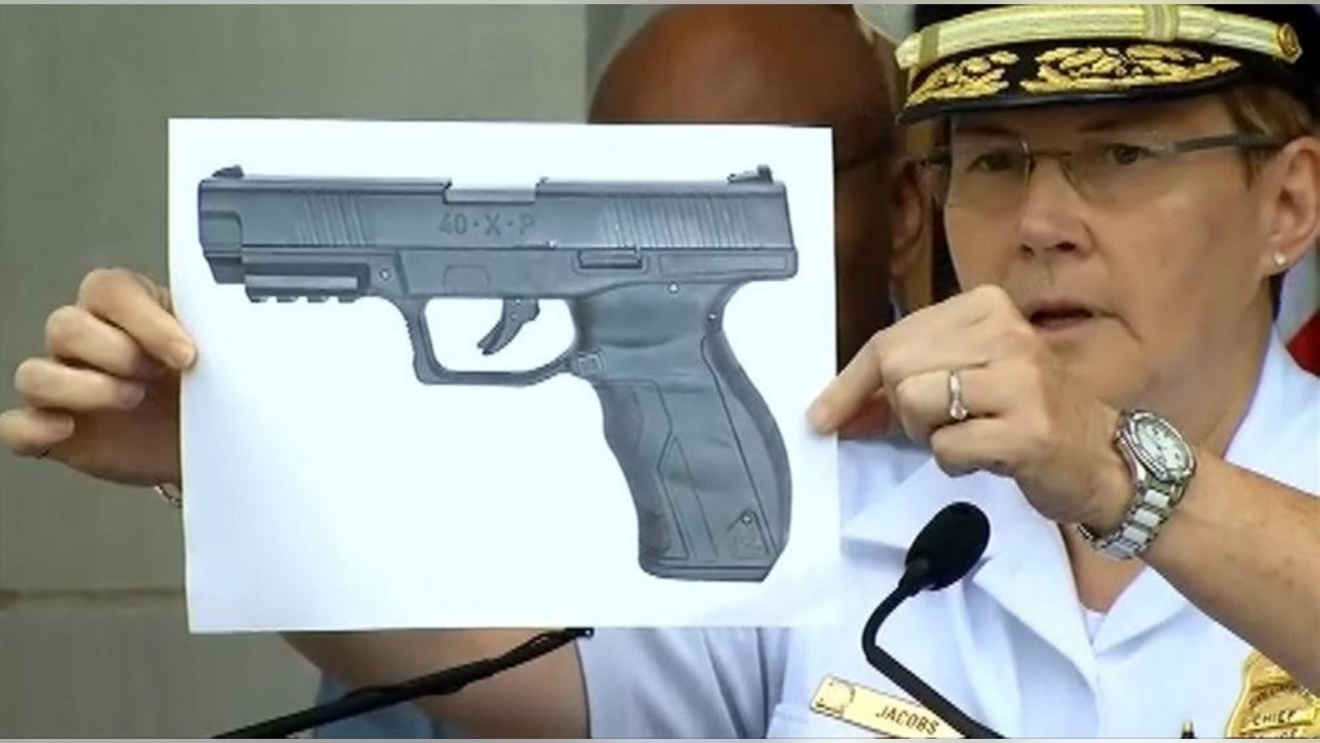 Columbus Police Chief Kim Jacobs.