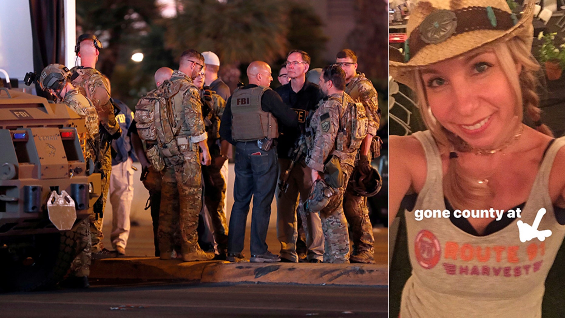 Jennifer Birn, right, said the shooting and resulting chaos made for 'the scariest night of my life.'