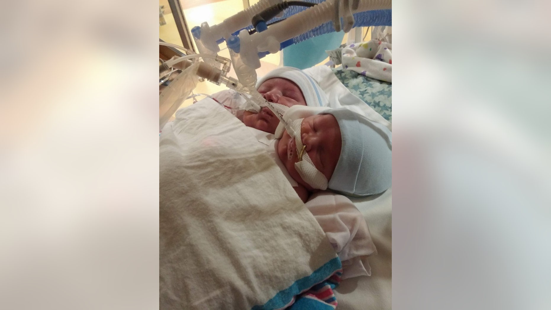 The Kroeger twins were born on Sept. 5 at Cincinnati Children's Hospital
