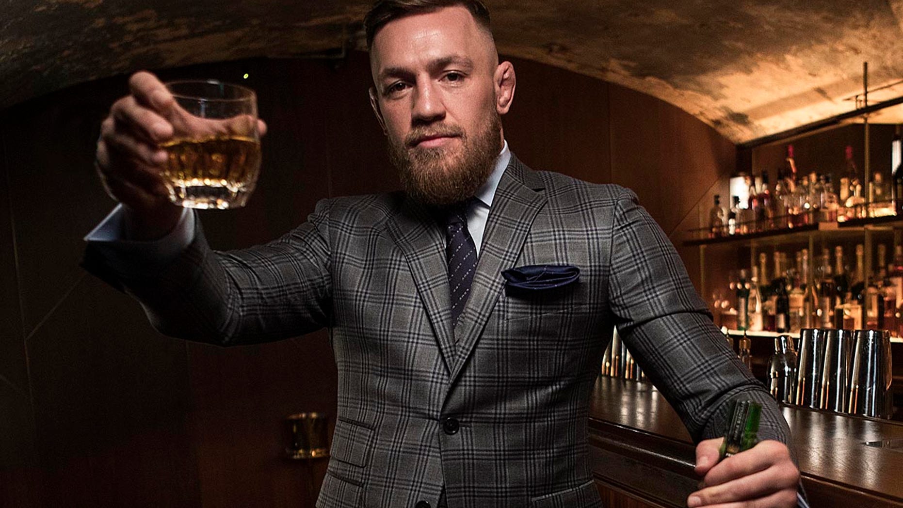 Conor McGregor announces the anticipated release of his authentic Irish whiskey.