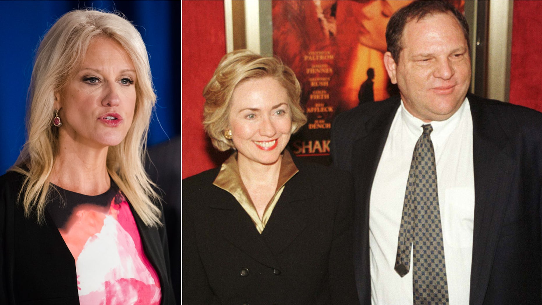Counselor to the president Kellyanne Conway slammed Hillary Clinton on Twitter over her delayed response to sexual harassment allegations against Democrat mega-donor Harvey Weinstein.
