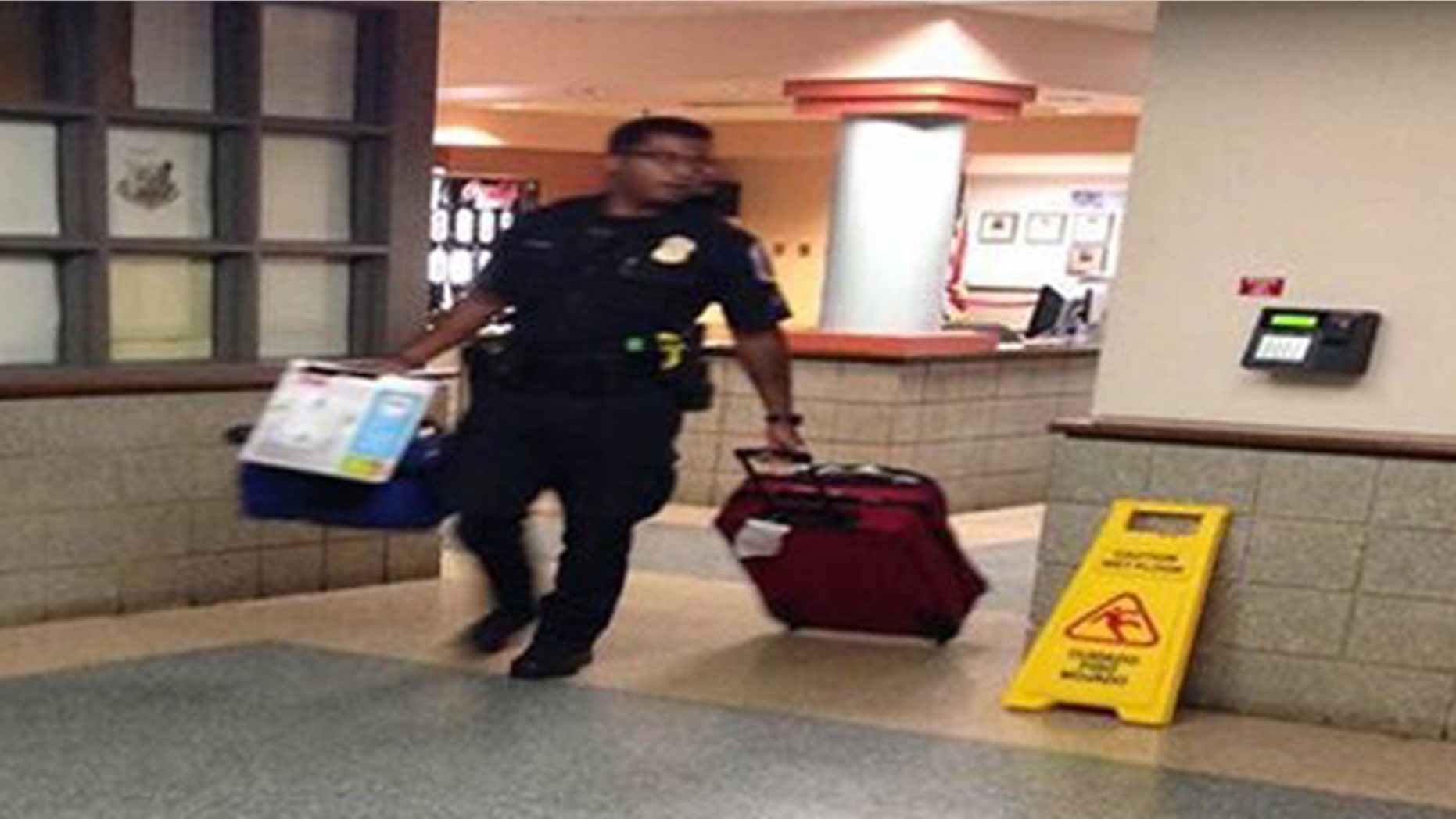 Cpl. Che’ Atkinson helped a homeless woman and her daughter get a hotel room and food.