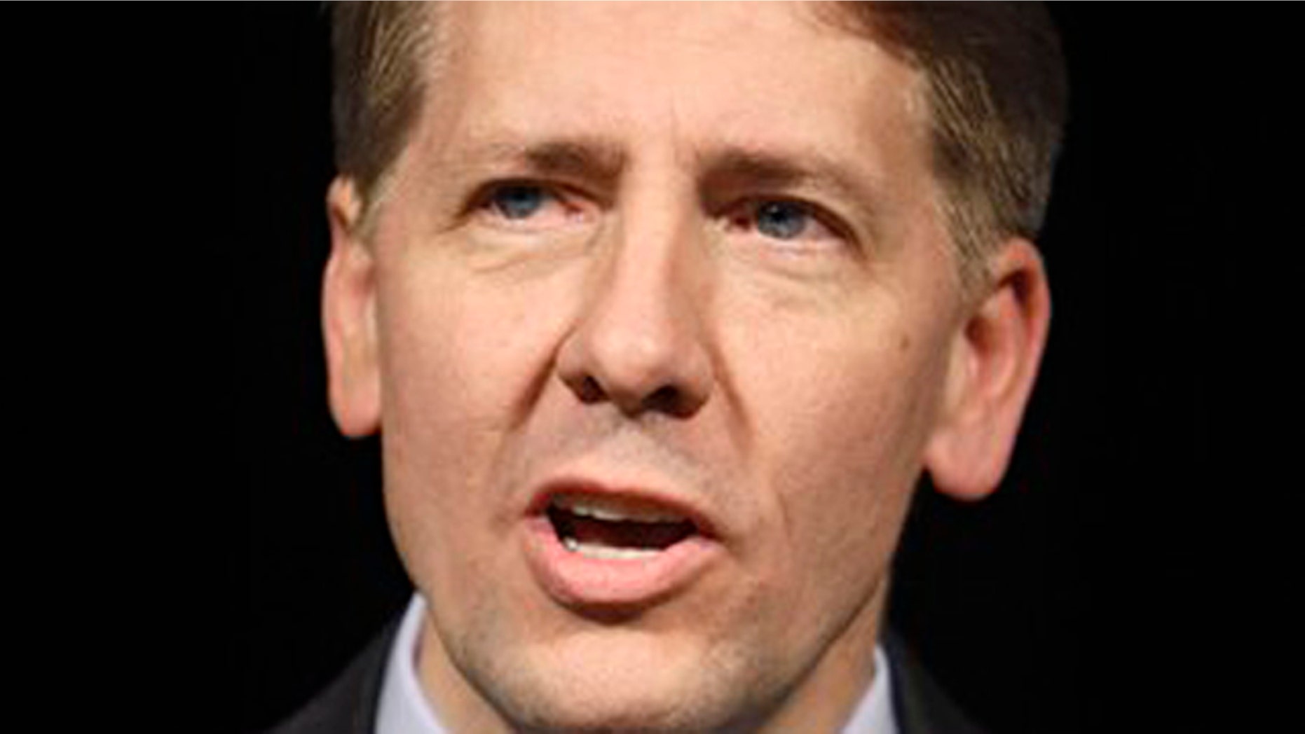 In this Nov. 3, 2010, file photo, then-Ohio Attorney General Richard Cordray speaks at a Democratic election night event in Columbus, Ohio.