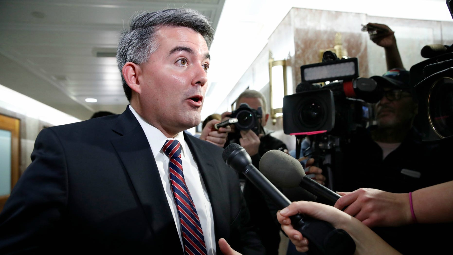 Cory Gardner is first GOP senator to call for spending deal without wall money