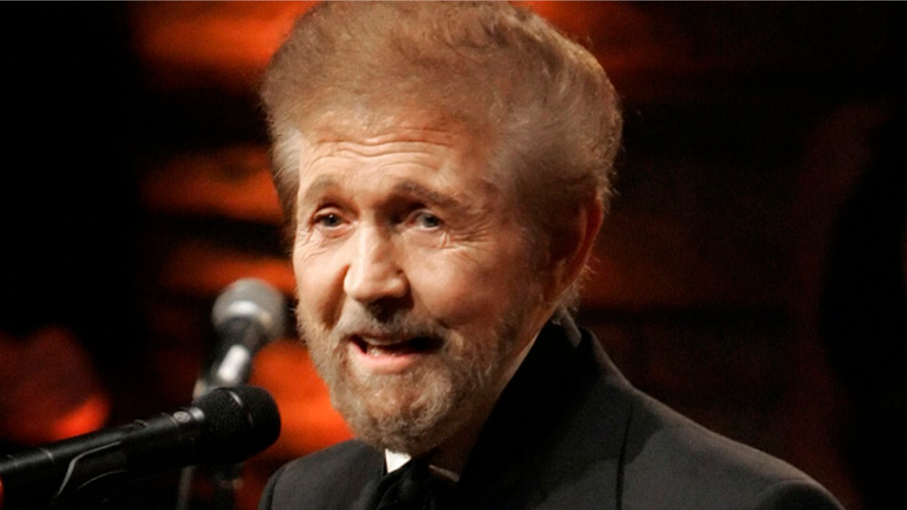 May 6, 2007: Inductee Sonny James is presented his medallion at the Country Music Hall of Fame in Nashville, Tenn.