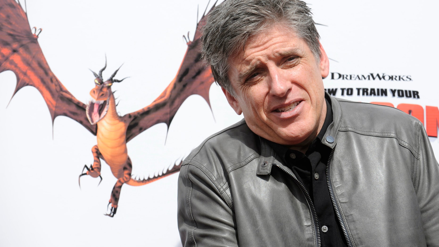 March 21, 2010. Cast member Craig Ferguson attends the premiere of the film "How to Train Your Dragon" in Los Angeles.
