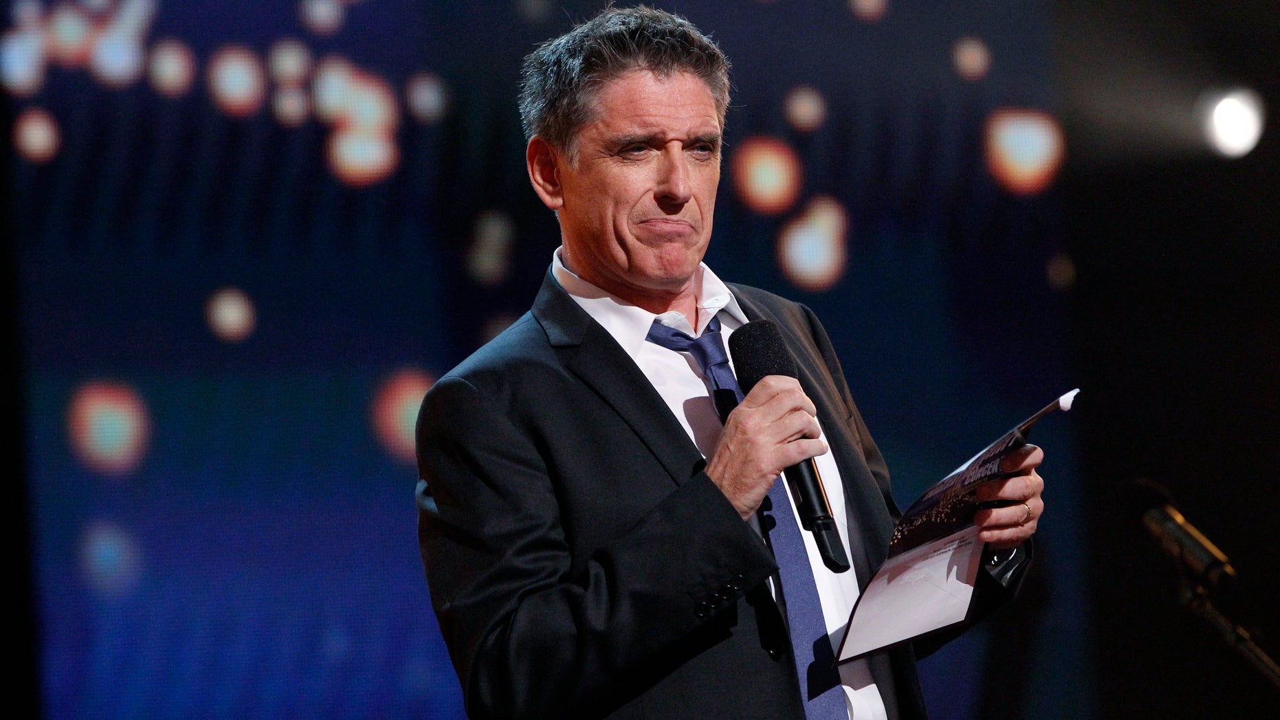 December 1, 2010. Comedian Craig Ferguson announces the nominees for Best Female Country Vocal Performance at The Grammy Nominations Concert Live - Countdown to the Music's Biggest Night event in Los Angeles.