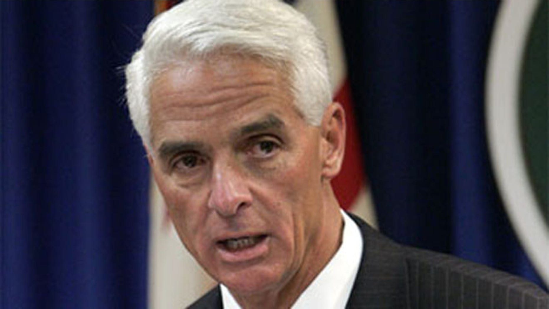 Shown here is former Florida Gov. Charlie Crist.