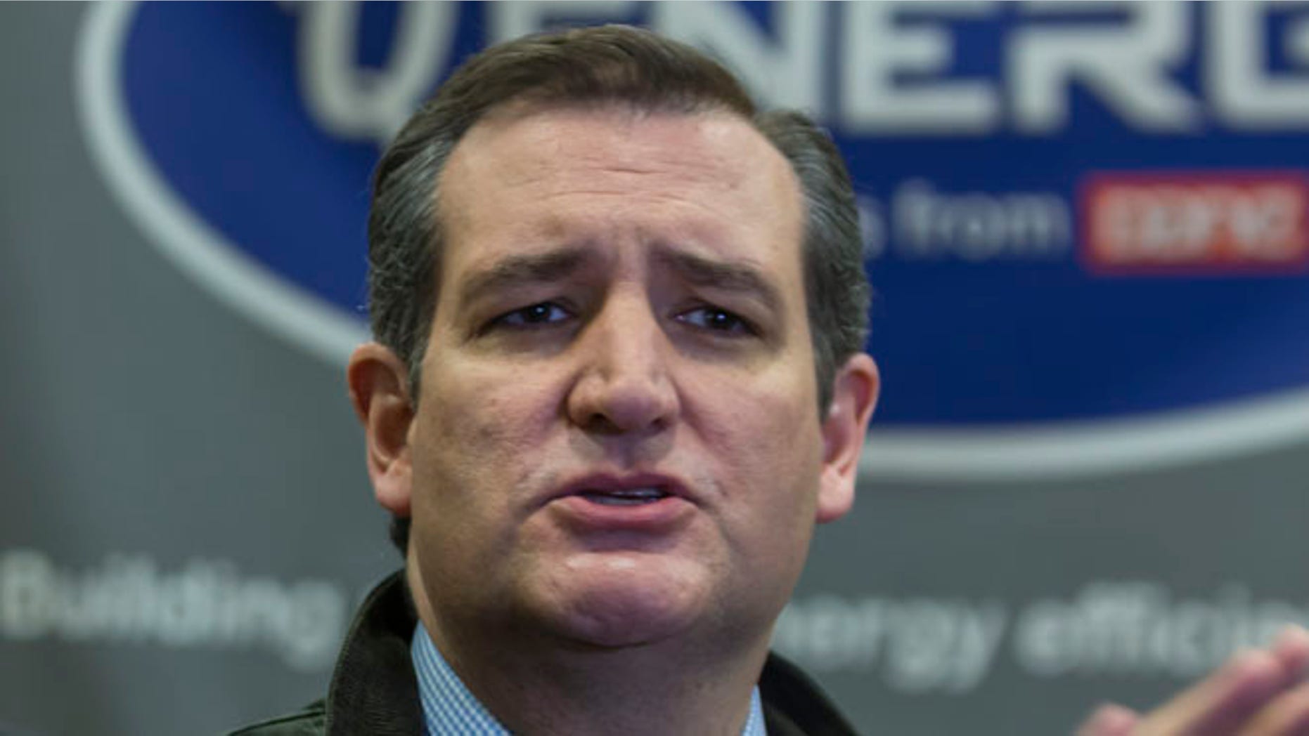 Republican presidential candidate Sen. Ted Cruz, R-Texas, speaks at a campaign stop Thursday, March 24, 2016, in Dane, Wis. (AP Photo/Andy Manis)