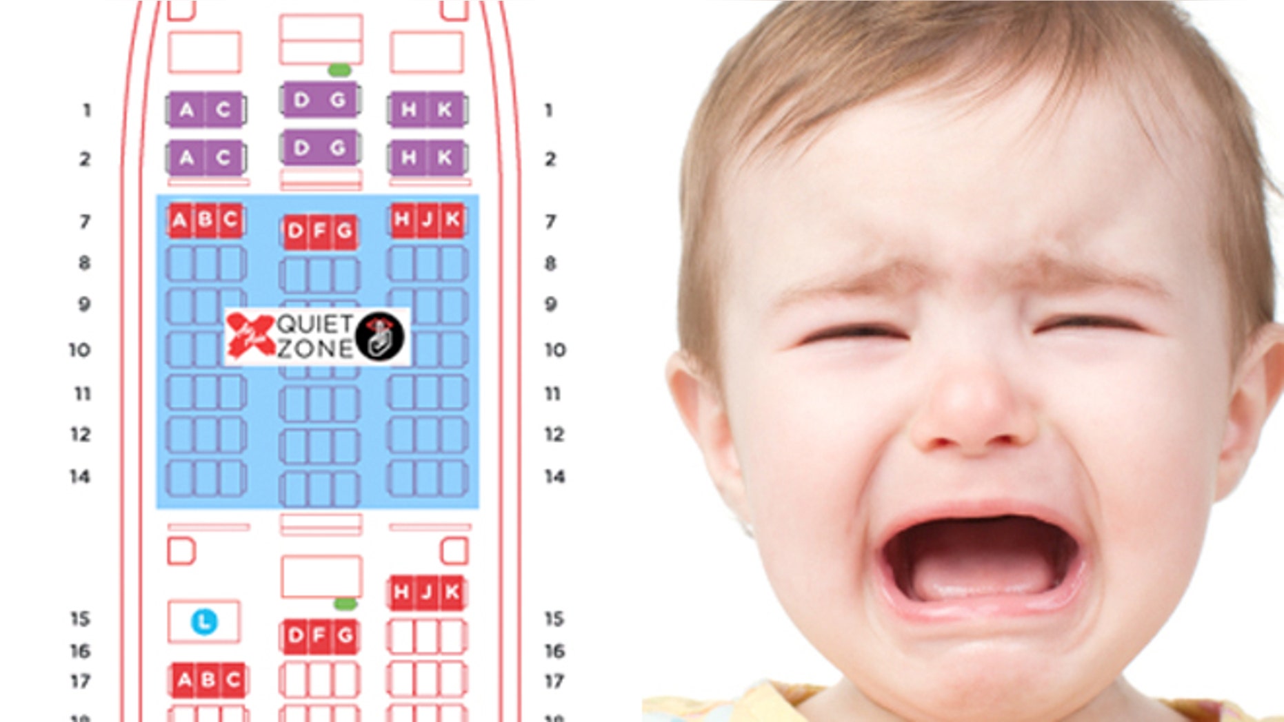 The first seven economy class rows on AirAsia will be “exclusively for guests age 12 and above,” says the airline.