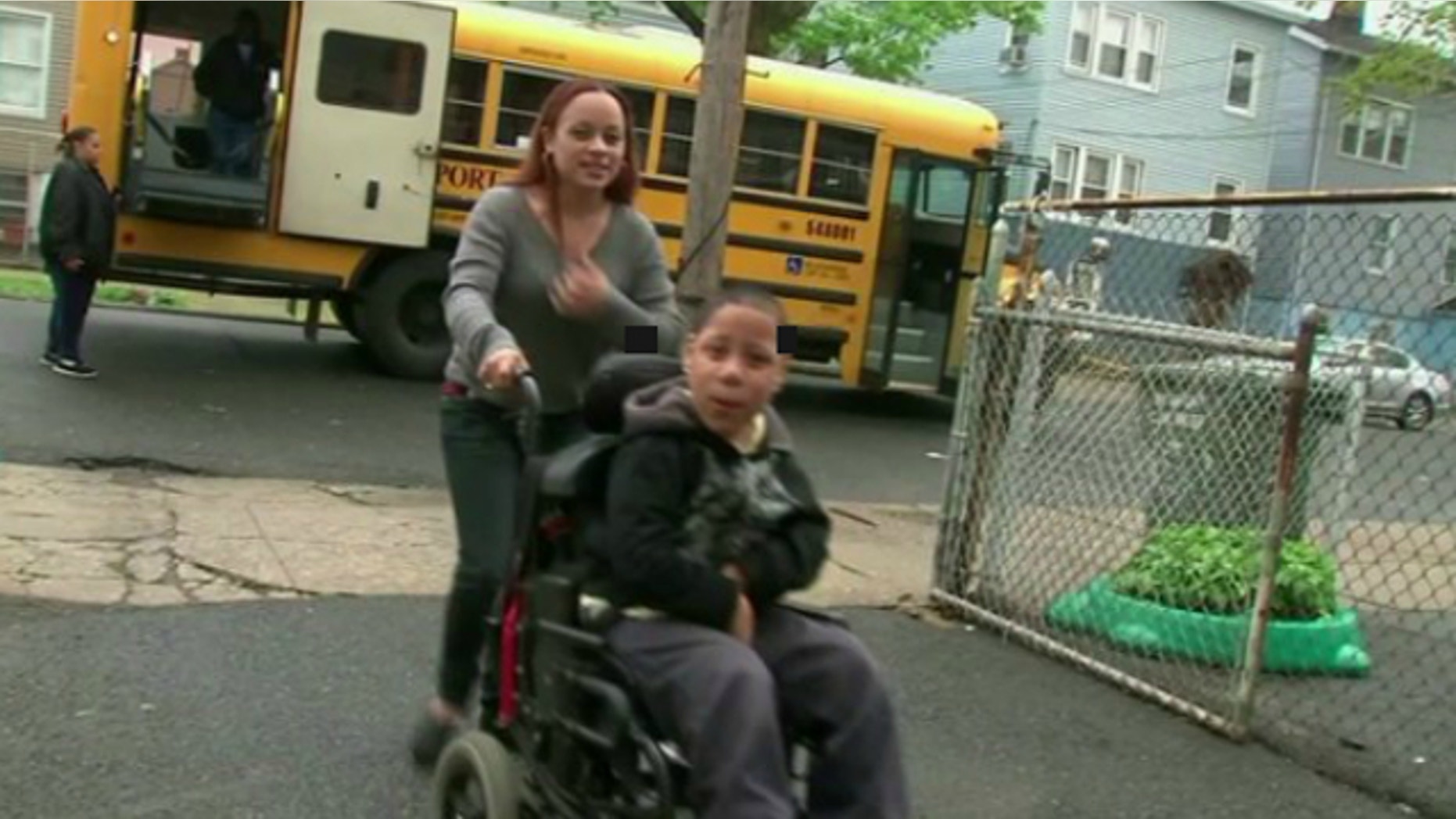 UNDATED: Isaiah McLaughlin, 10, was confined to his Bridgeport, Conn., home after a wheelchair ramp was stolen from the property.