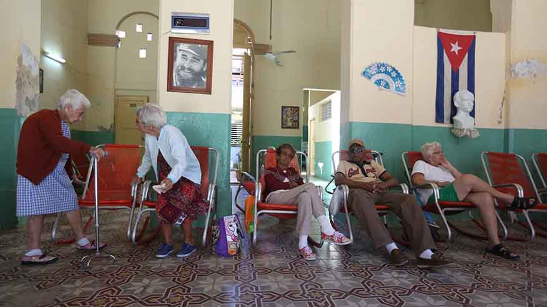 A retirement home in the Regla neighborhood in Havana, Cuba, November 29, 2016.