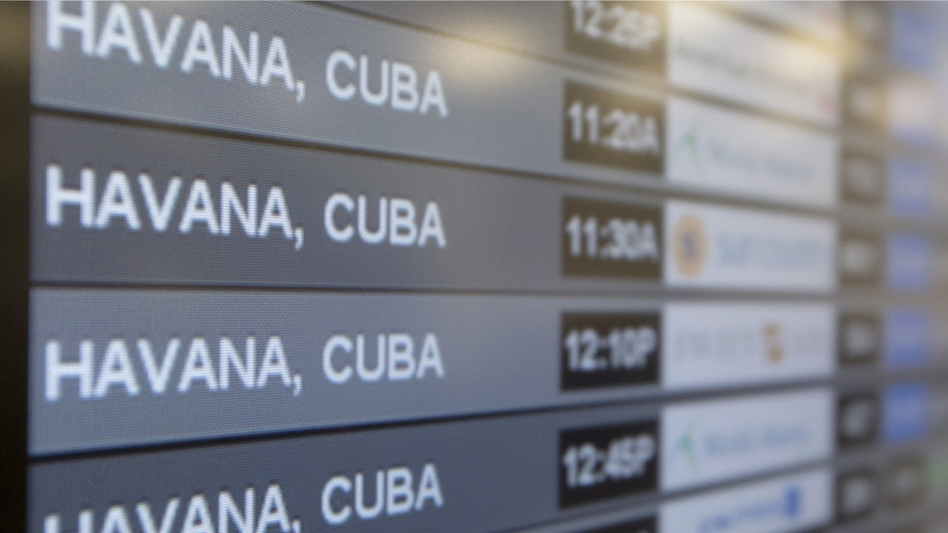 The U.S. Department of Transportation opened bidding by American air carriers on as many as 110 U.S.-Cuba flights a day.
