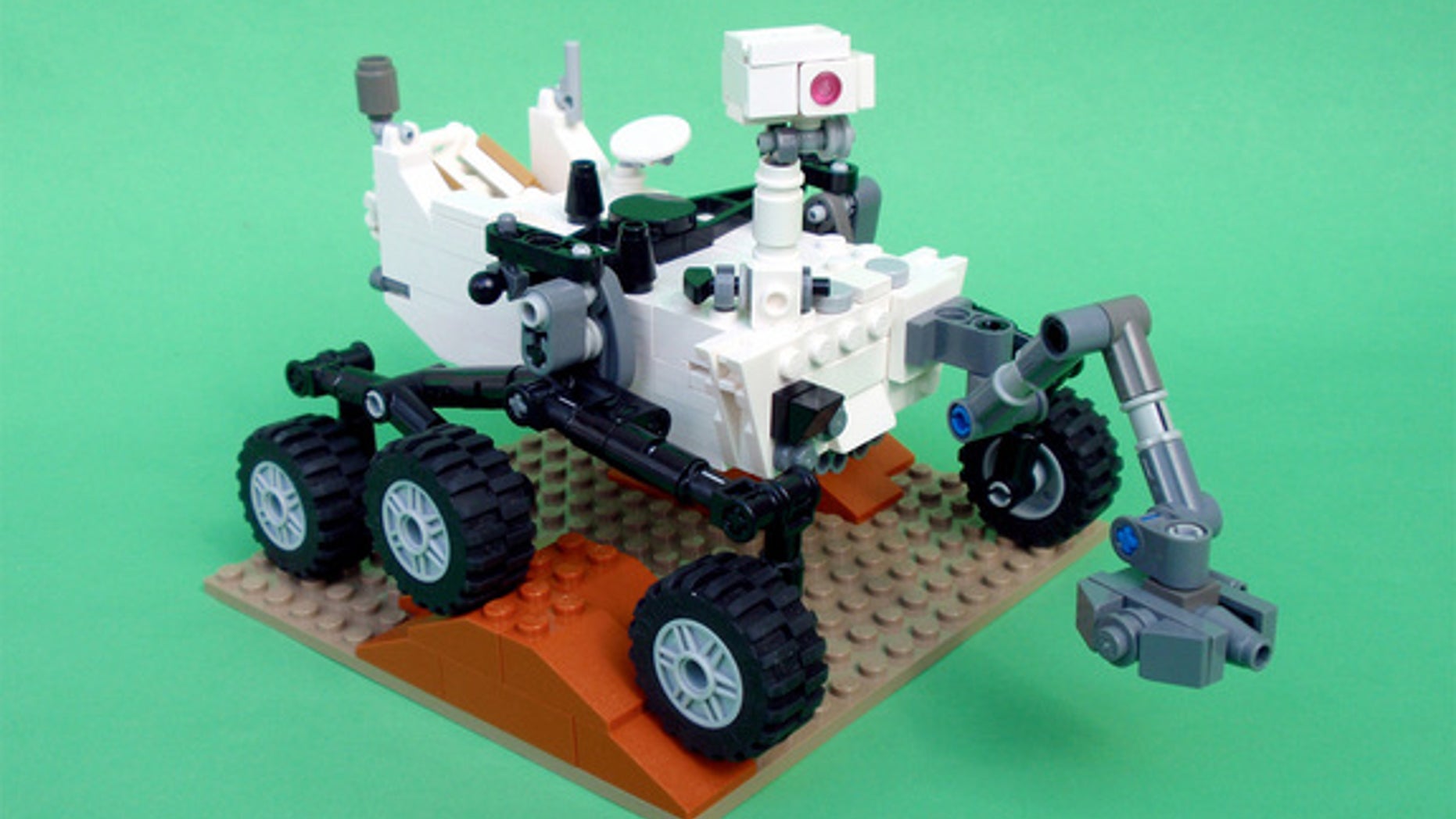 Mechanical engineer Stephen Pakbaz's LEGO version of NASA's Mars Science Laboratory rover Curiosity will be produced as a real LEGO model.