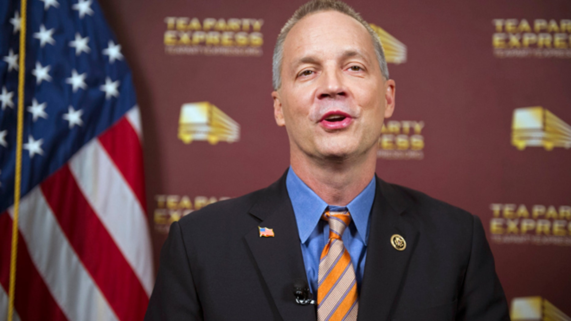 Rep. Curt Clawson, R-Fla, at the National Press Club in Washington, Tuesday, Jan. 20, 2015.
