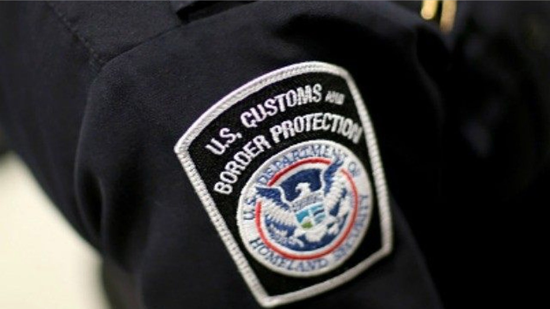 A U.S. Customs and Border Protection officer's patch.