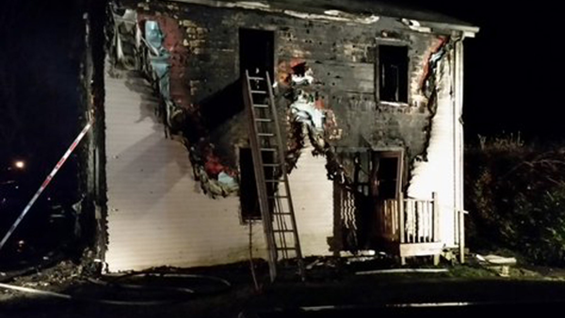 A 4-year-old Massachusetts boy died in a fire on Saturday night.