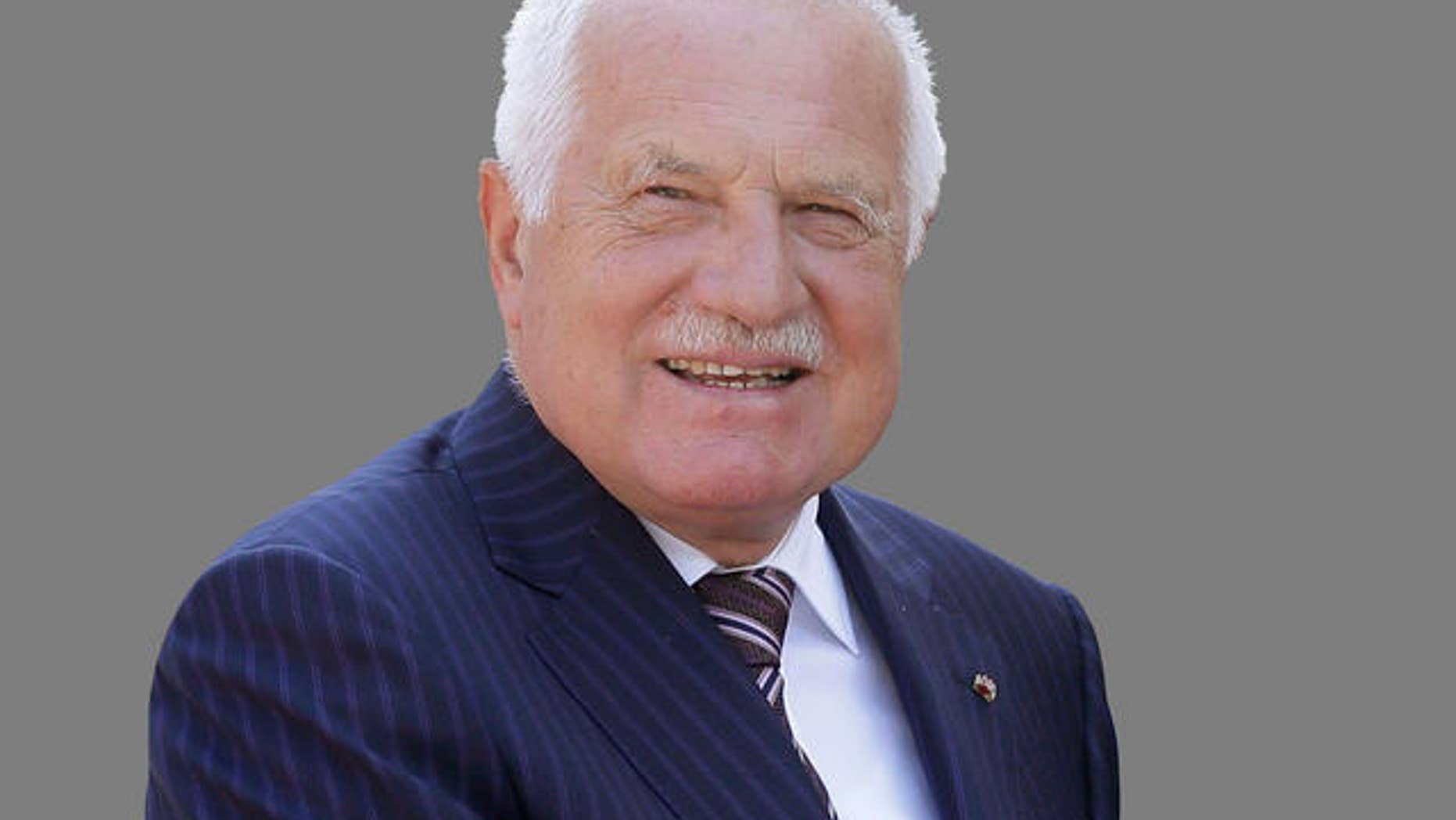 September 18, 2012 - FILE photo of Czech President Vaclav Klaus.
