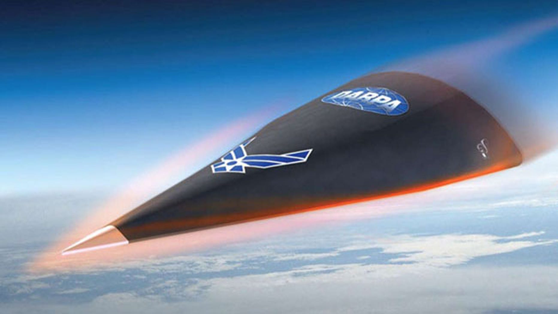 The DARPA Falcon Hypersonic Technology Vehicle (HTV)-2, one of several hypersonic test projects underway by various U.S. military agencies.