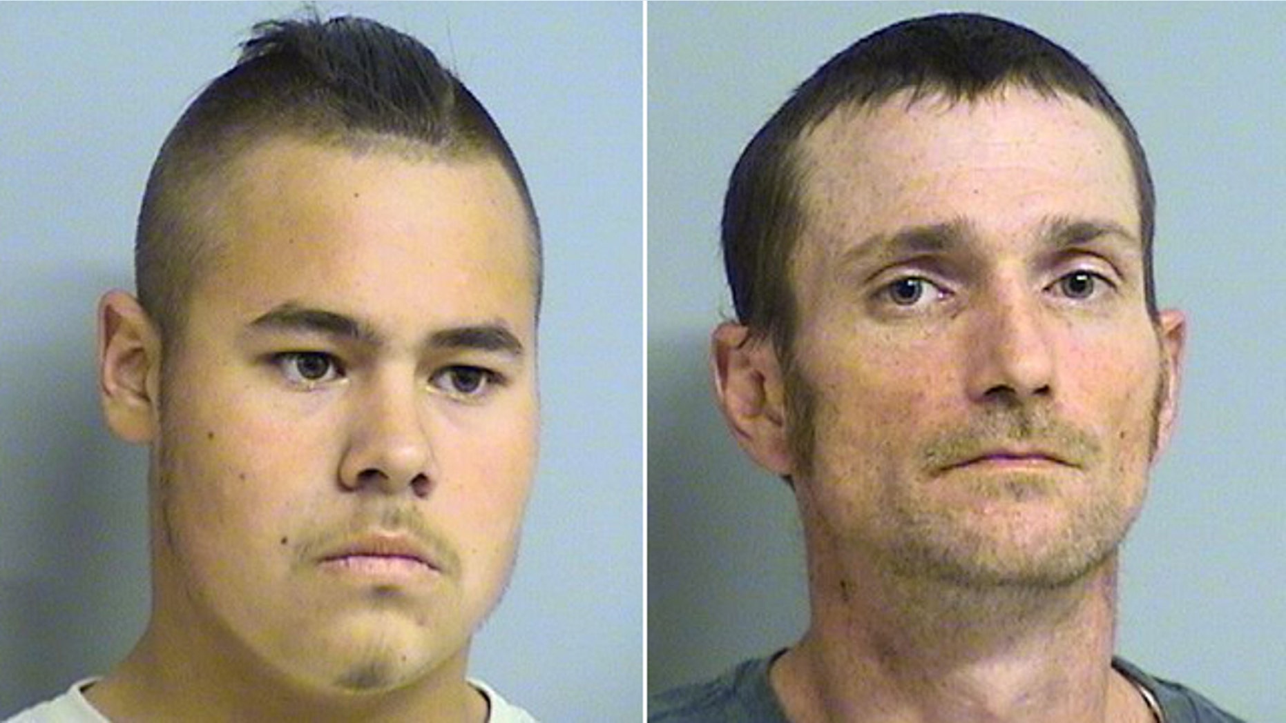 Jake England, 19, left, and Alvin Watts, 32, have been arrested in shooting spree that left three African American men dead.