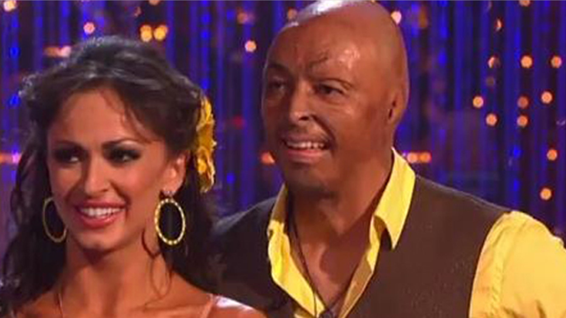 Nov. 21, 2011: J.R. Martinez and dance partner Karina Smirnoff dance to jennifer Lopez's "Let's Get Loud" during the finals for Dancing With the Stars Monday night in Los Angeles, Calif.