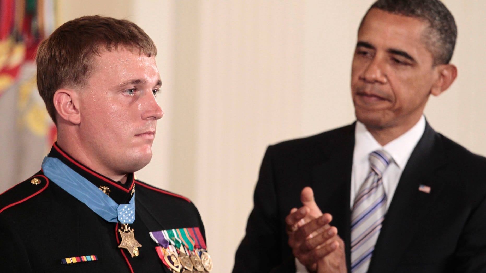 United States Marine Sgt. Dakota Meyer, the youngest American to be awarded the Medal of Honor,, battled Post-Traumatic Stress Disorder. (AP)
