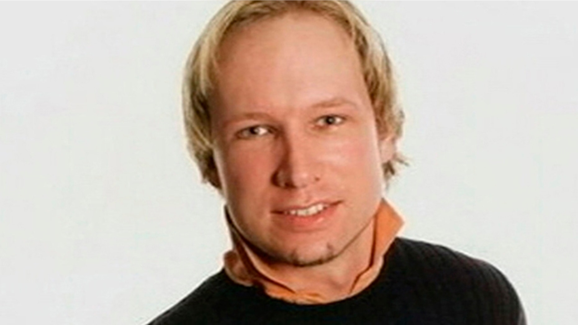 FILE- This photograph of Anders Behring Breivik, who confessed to killing at least 77 people, is broadcast by Norwegian television.
