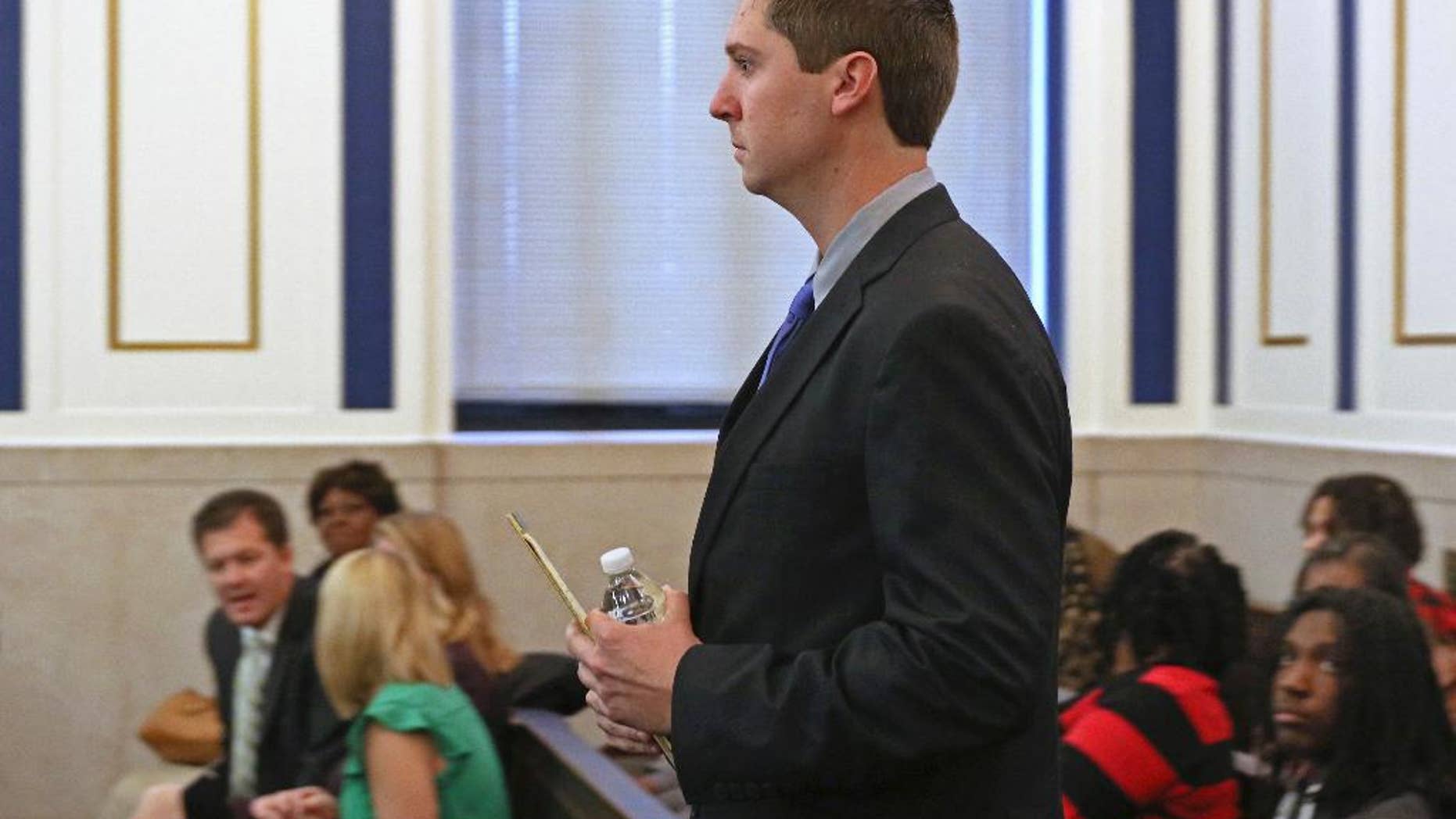 Ray Tensing in court Friday.
