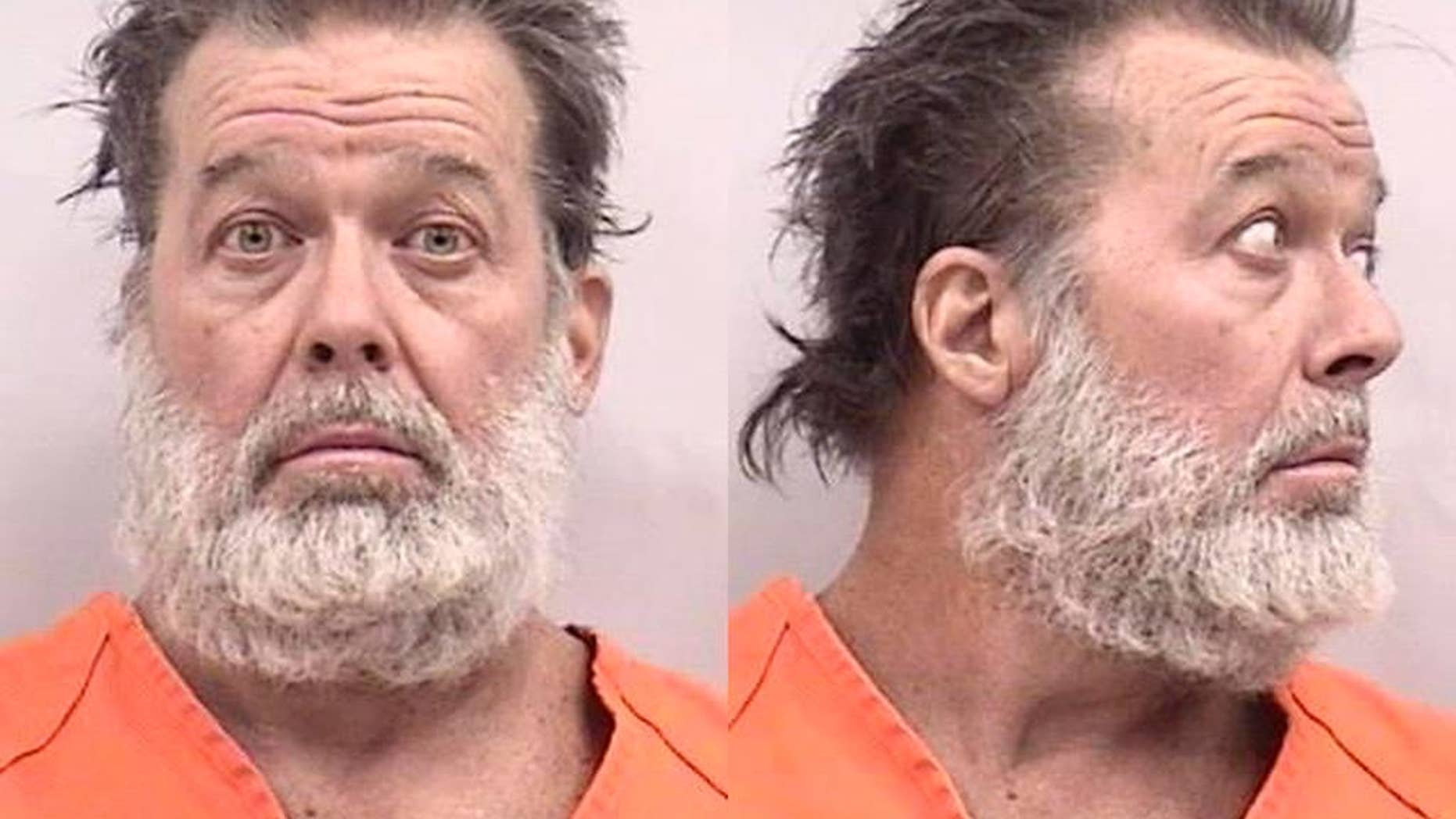 FILE - This undated file photos provided by the El Paso County Sheriff's Office, shows Colorado Springs shooting suspect Robert Lewis Dear. A law enforcement official said Monday, Dec. 7, 2015, that the man accused of killing multiple people at a Planned Parenthood clinic in Colorado asked at least one person in a nearby shopping center for directions to the facility before opening fire. (El Paso County Sheriff's Office via AP, File)