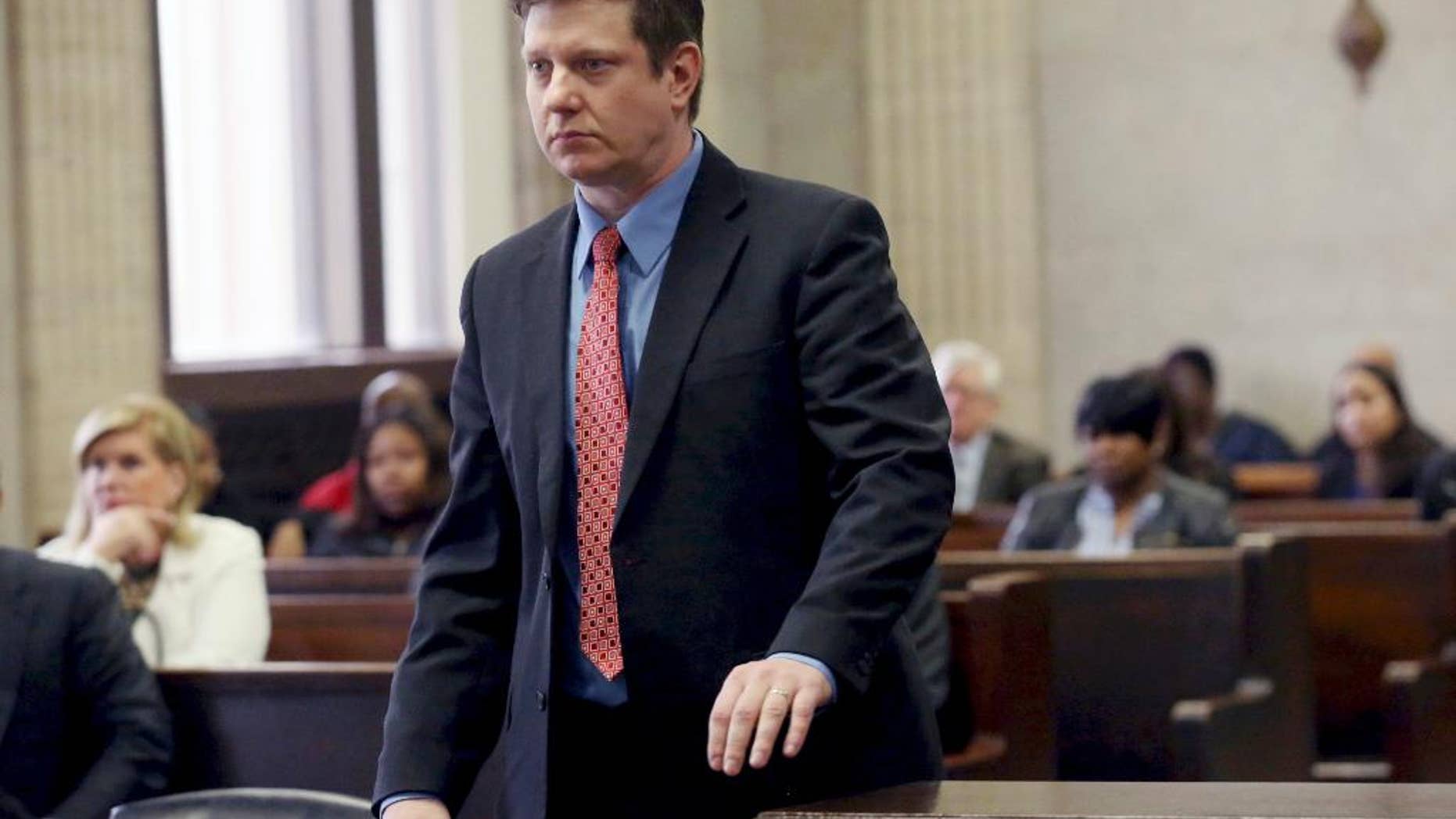 Officer Jason Van Dyke in March.