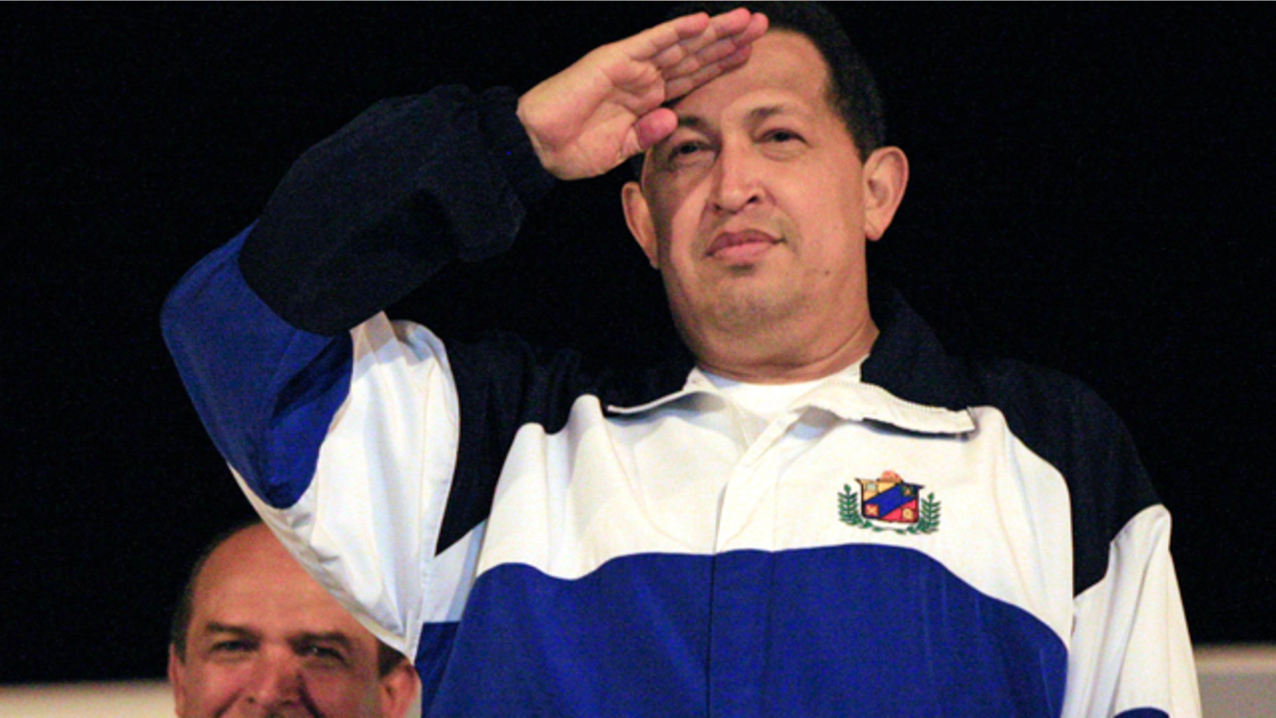 July 4: President Hugo Chavez salutes before his departure to Venezuela from the Jose Marti International Airport in Havana, Cuba.