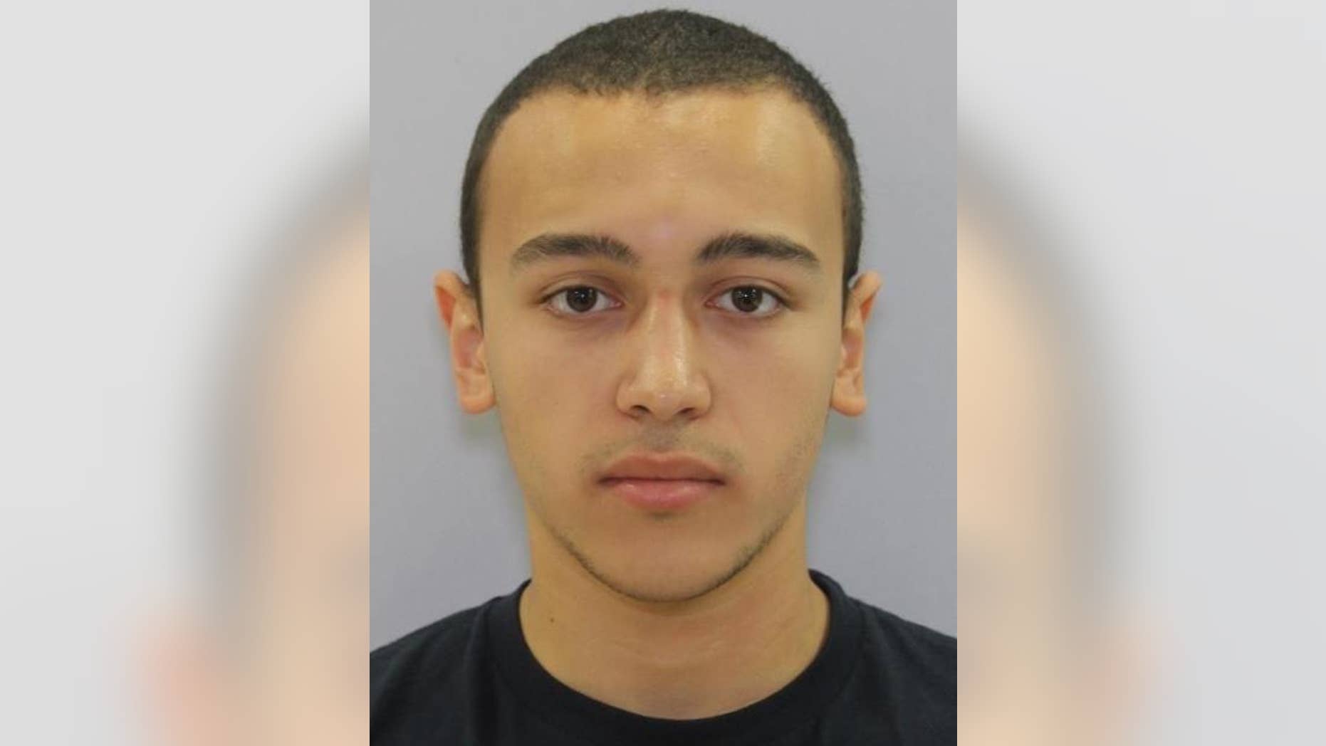In this undated photo provided by the Anne Arundel County police Andres Rafael Quintana Garcia is shown. Authorities in Maryland are looking for Garcia, whom they say stabbed two young relatives at a Glen Burnie, Md., home, killing a young girl and wounding a teenage boy. Both children were taken to area hospitals. Police said the girl died and the boy is being treated for injuries that aren't life-threatening. (Anne Arundel County police via AP)