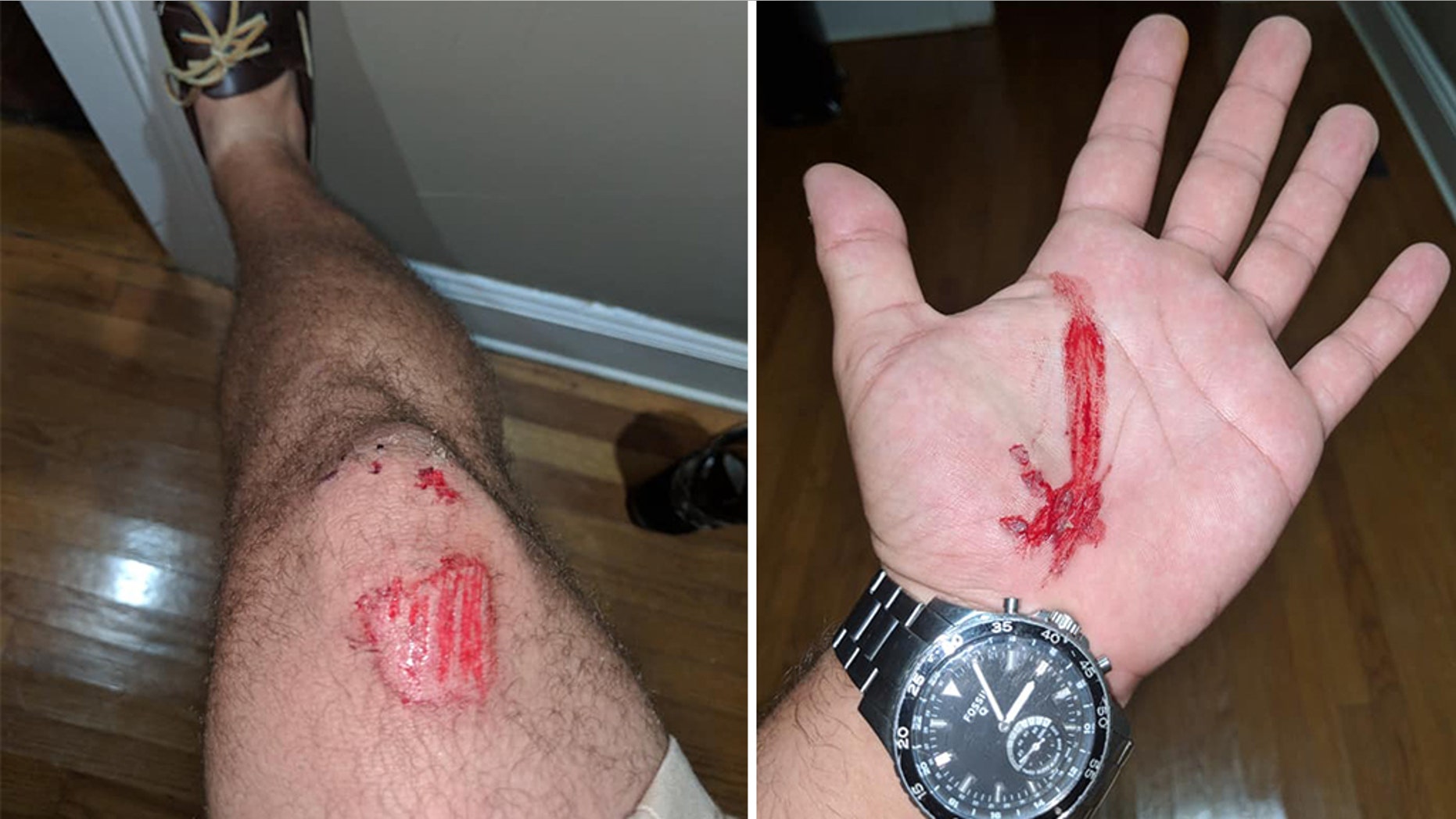 An Uber passenger claimed he was assaulted by his driver on Saturday after commenting on how fast he was going.