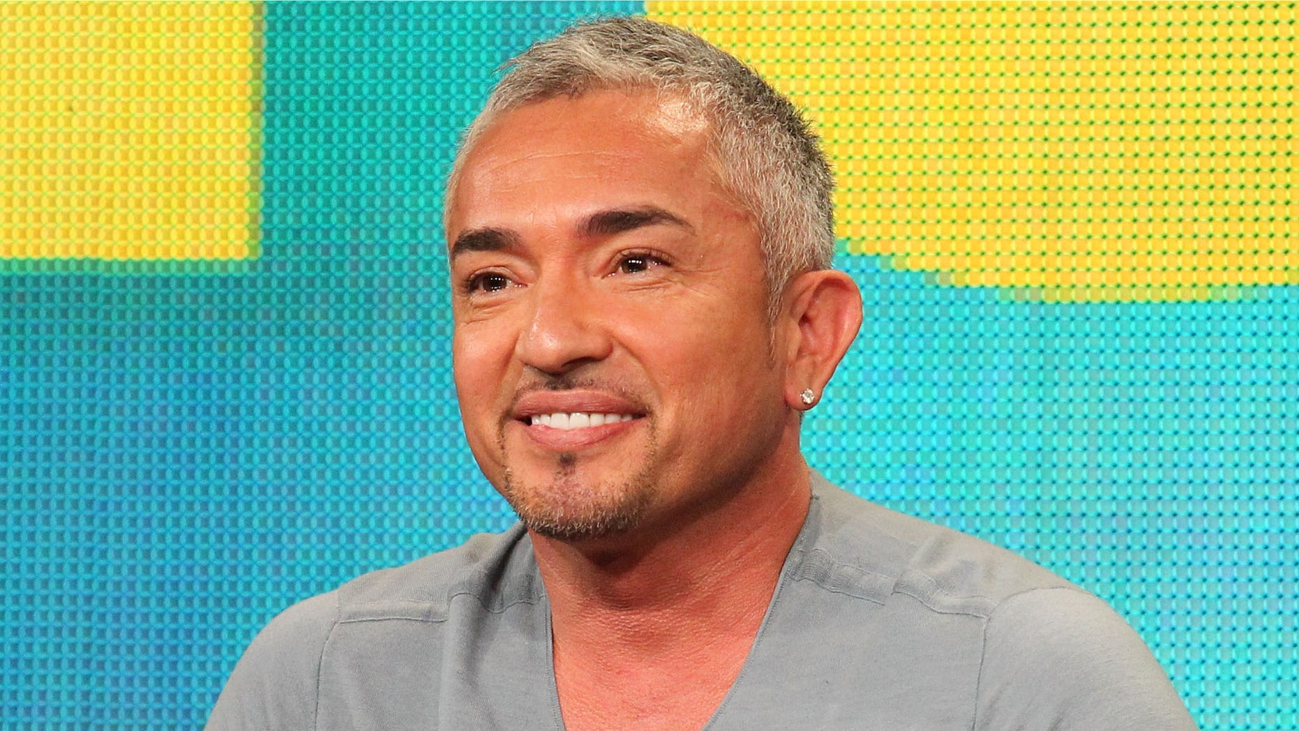 PASADENA, CA - JANUARY 13: Cesar Millan of the television show "Dog Whisperer with Cesar Millan" speaks during the National Geographic Channel and Nat Geo WILD portion of the 2012 Television Critics Association Press Tour at The Langham Huntington Hotel and Spa on January 13, 2012 in Pasadena, California. (Photo by Frederick M. Brown/Getty Images)